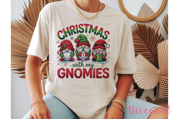 Christmas Gnomes Family PNG Clipart & Illustrations
