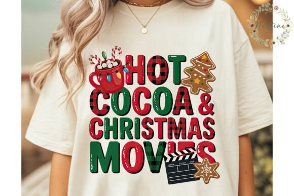 Christmas Movie Hot Cocoa PNG Clipart & Illustrations