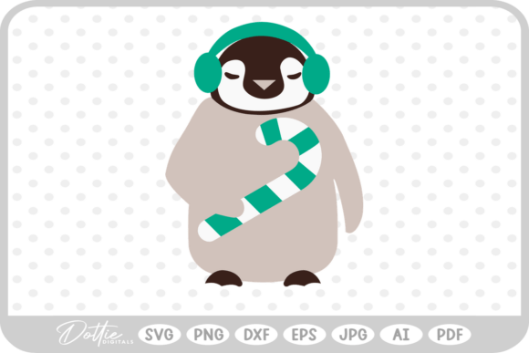 Christmas Penguin SVG PNG DXF: A Designer's Review
