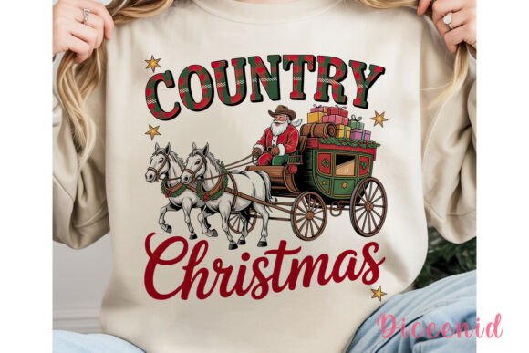 Country Christmas Carriage PNG Clipart Review