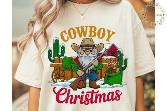 Cowboy Christmas Gnome PNG Clipart Review