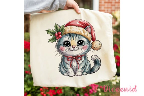 Cute Christmas Cat Sublimation Design Review