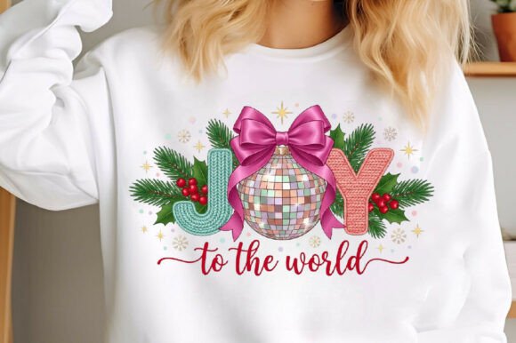 Retro Joy to the World Christmas Png Review