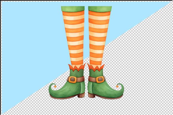 Review: Christmas Elf Legs PNG Illustrations