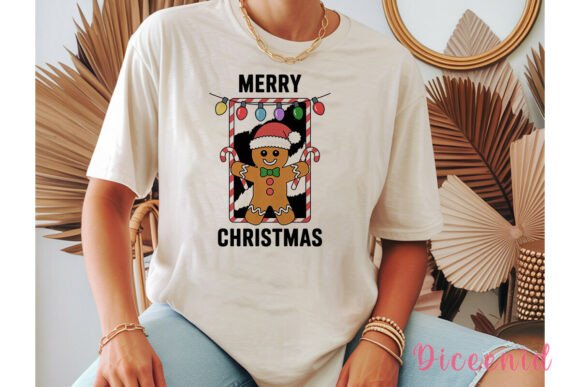 Rustic Gingerbread Christmas PNG Clipart & Illustrations