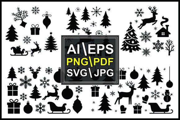 Silhouette Christmas Holiday and Symbols Review